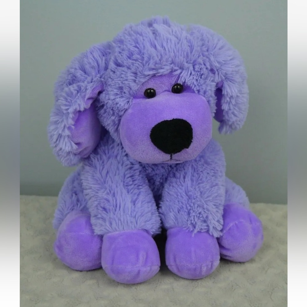 T.A.G. Suga' Pups Light Purple Puppy Dog Plush Stuffed Animal Toy Alexon TAG